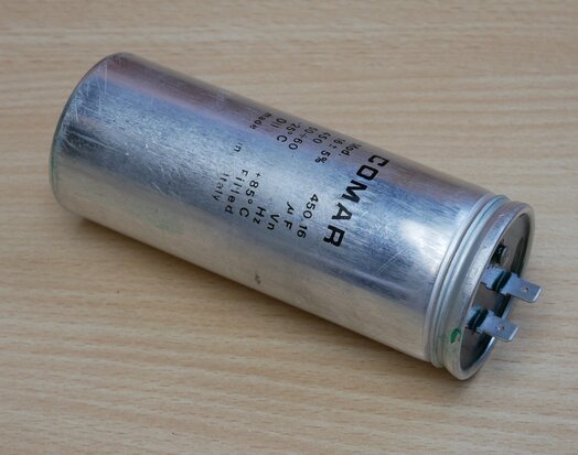 comar 450.16 condensator 16µF 5% 450V