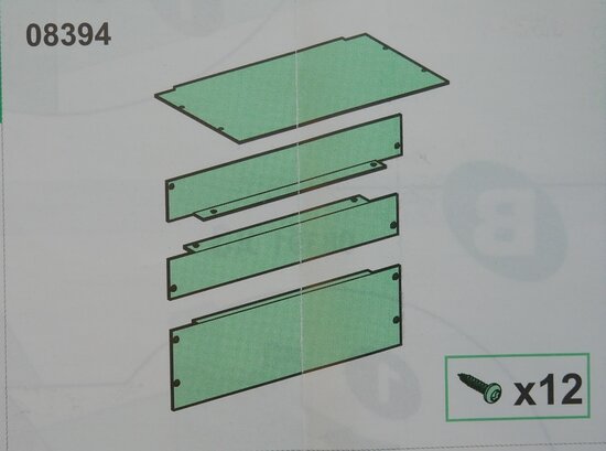 Schneider Electric 08394 M Prisma Plus plinth for cabinet/desk