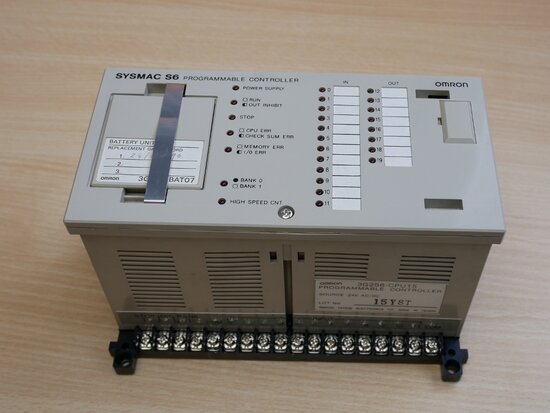 Omron 3G2S6-CPU15 programmable controller CPU Sysmac S6