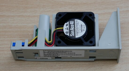 Siemens 6FC5247-0AA06-0AA0 Battery insertion unit with battery and fan