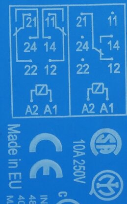 Finder 95.05 Relay socket Suitable for series: Finder series 40, Finder series 41, Finder series 44 1