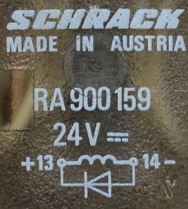 Schrack RA900159 relais 24V