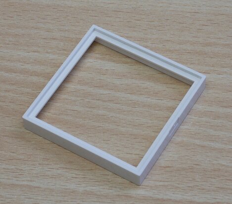 Gira 028203 Adapter frame Square 50x50mm system 55 Z. white