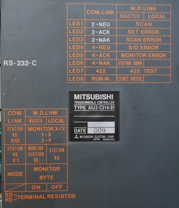 Mitsubishi AOJ2-C214-S1 PLC module, AOJ2C214S1