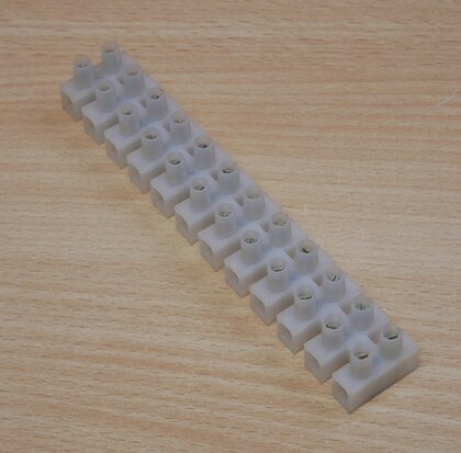 terminal block strip 12-fold 4mm 