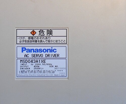 Panasonic AC servo drive MSD034A1XE