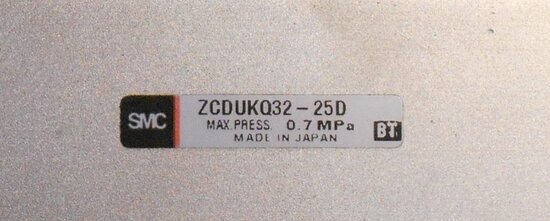 SMC ZCDUKQ32-25D compact cylinder