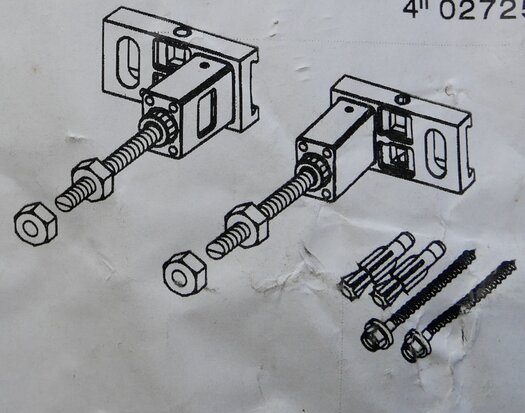 TECE 9380000 Urinal installation frame, accessories for wall mounting