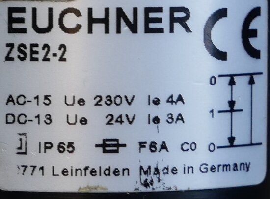 Euchner ZSE2-2 Schakelsensor