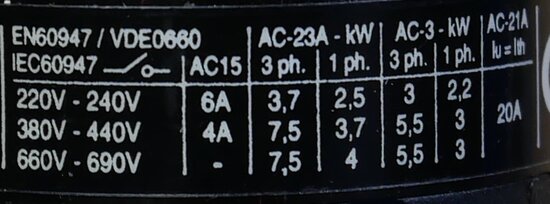 Kraus and Naimer CA10 NLAS08 switch element 6P 20A (incomplete)