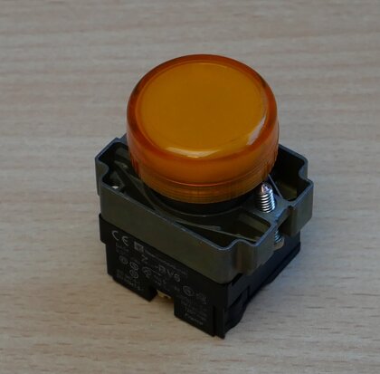 Telemecanique Z..-BV6 licht module oranje