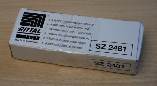 Rittal SZ 2481 adapters voor konnektorscheidingswand SZ 2481.000 (5 stuks)