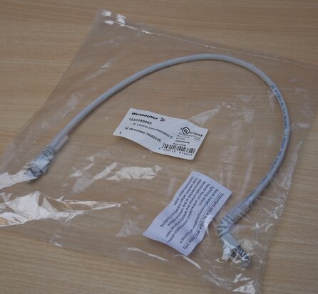 Weidmüller RJ45 Netwerkkabel, patchkabel CAT 6A S/FTP 0.50 m UL gecertificeerd