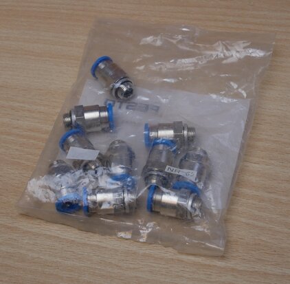 FESTO QS-F-G1 / 8-8 Plug-in screw coupling 193410 (10 pieces)