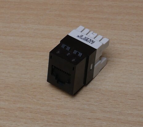 Molex KSJ-00033-04 Keystone CAT6 Zwart RJ-45 (gebruikt)