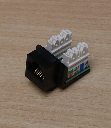 Brand-Rex C6CJAKU012 Socket Module Cat6 RJ45 (gebruikt)