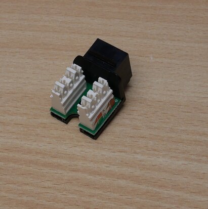 Brand-Rex C6CJAKU012 Socket Module Cat6 RJ45 (gebruikt)