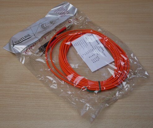 Fiber 691-28C21-5 LC Duplex ST Duplex Patchcord Multimode 62,5/125