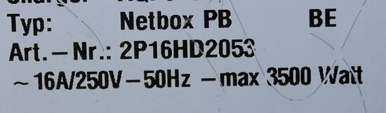 AH meyer 2P16HD2053 Netbox PB stekkerdoos excl. kabel