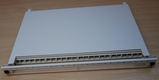 Nexand N441.203 LANmark-OF Patch Panel Snap-In Sliding White