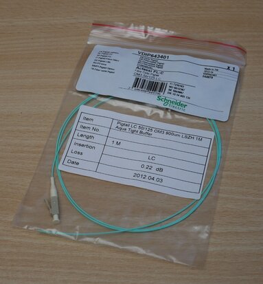 Schneider Electric VDIP643401 Glasvezel Connector pigtail om3 LC