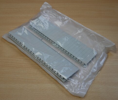 Rittal SV 9666.650 Cover strip plastic Gray-white (5 pieces)