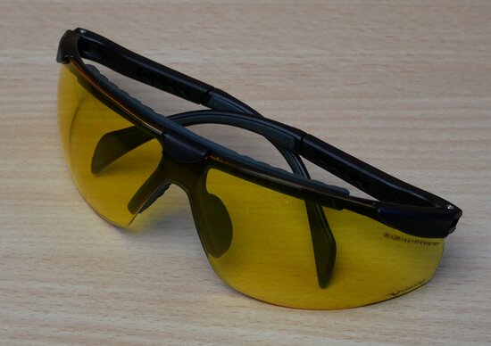 Univet 554.03.01.03 safety glasses 554 Lens Yellow