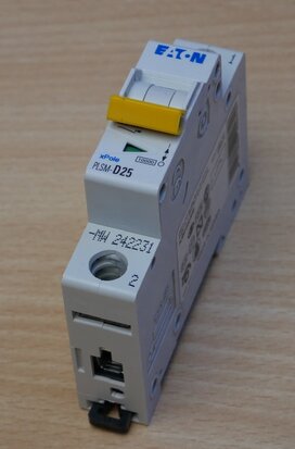 Eaton PLSM-D25 circuit breaker D characteristic 25a 1P, 242231