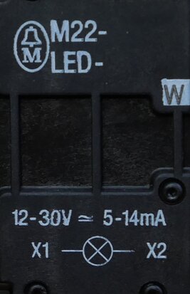 Moeller M22-LED signaal lamp LED geel