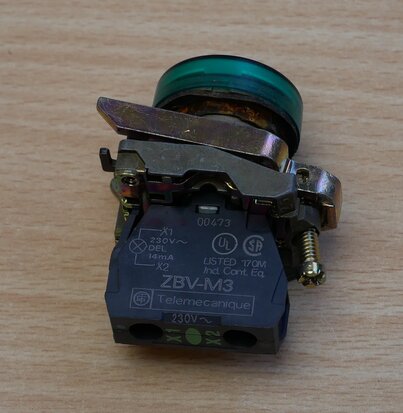 Telemecanique ZBV-M1 signaallamp LED groen 230V