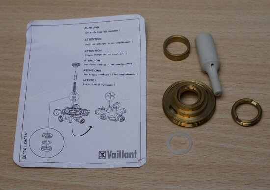 Vaillant 012944 Waterhoeveelheidsregelaar MAG 250