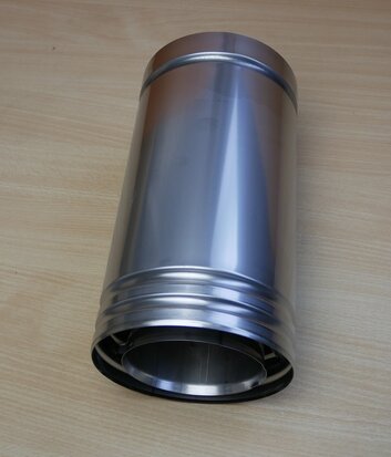 Metaloterm US2510 concentric tube stainless steel inner diameter 100 outer diameter 150, length 250 mm