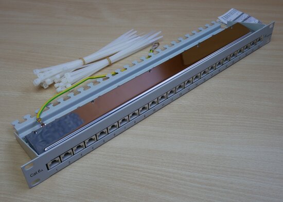 Telegärtner J02023A0050 Network patch panel 24 ports CAT 6A 1 U, 100007016