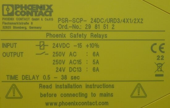 Phoenix Contact 2981512 Uitbreidingsmoduul PSR-SCP- 24DC/URD3/4X1/2X2
