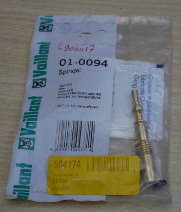 Vaillant 01-0094 Temperatuurkiezerspindel MAG 135/1 010094