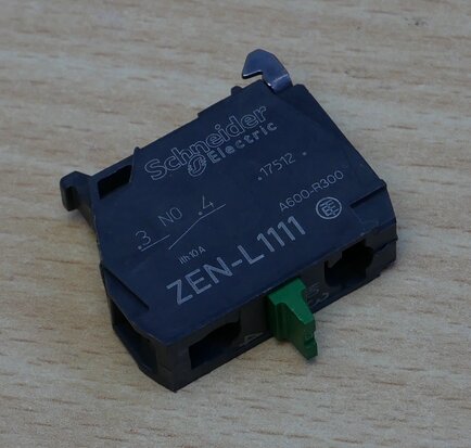 Schneider Electric ZENL1111 Contactblok Terugvering 1NO Bodemmontage