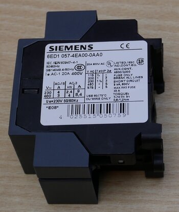 Siemens 6ED1057-4EA00-0AA0 LOGO! Contact 230 PLC-uitbreidingsmodule 230 V/AC