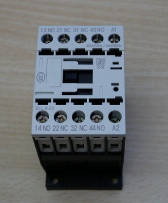 Moeller DILA-22 contactor 400V AC 50HZ 2NO 2NC, 276401