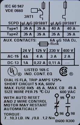 Siemens 3RB1016-1SB0 overload relay 3 - 12A, 3RB10161SB0