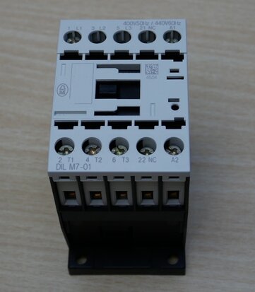 Moeller DILM7-01 contactor 400V AC 3P+1NC, 276587