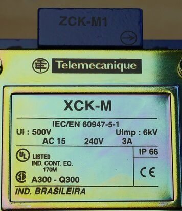 Telemecanique XCKM102 eindschakelaar metaal XCK M102