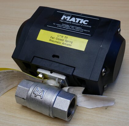 Matic UT18 Pneumatic actuator plastic 8bar 120PSI 0206264