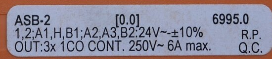 Contaclip ASB-2 Digital switching module 6995.0 (2 stuks)