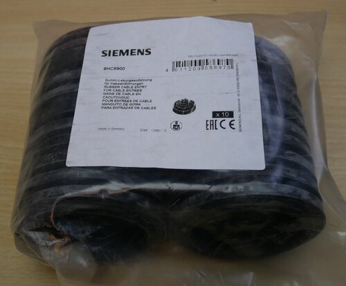 Siemens 8HC6900 Invoering voor rubberen leiding