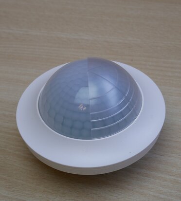 Esylux EP10055386 Compact motion sensor element (slave) presence detector 0-360° built-in white