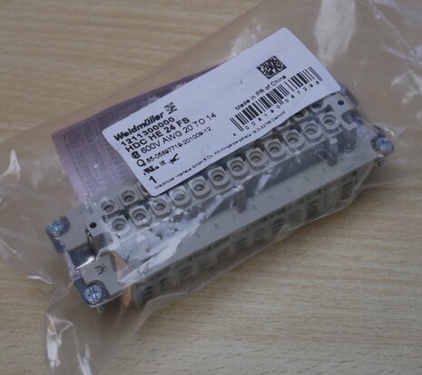 Weidmuller HDC HE 24 FS modulaire connector 1211300000