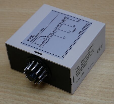 Comadan C-mac RP32-1-3-400 phase sequence relay relay 1 pole 8A/250V AC