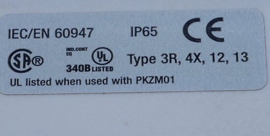 Eaton Moeller CI-PKZ01-G Geïsoleerde behuizing, 281404, IP65, voor PKZ01
