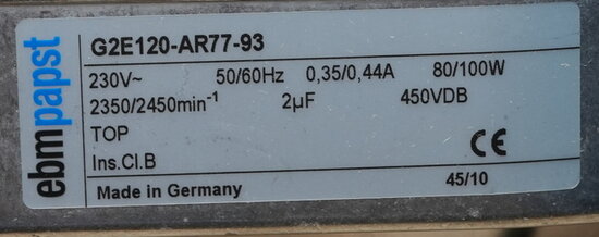 AWB A026244.20 fan complete (VR)
