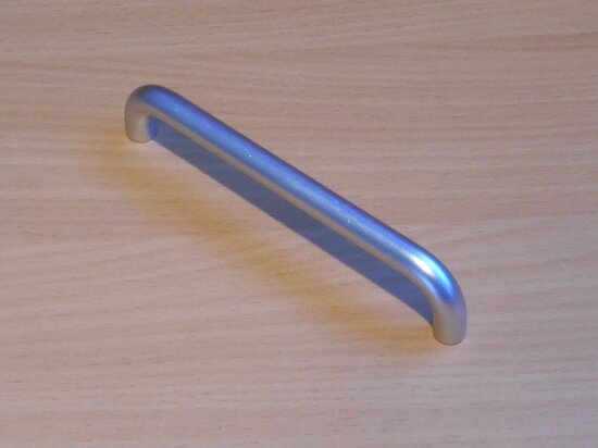 Grip handle aluminum 135x25x8 mm bore size 128mm